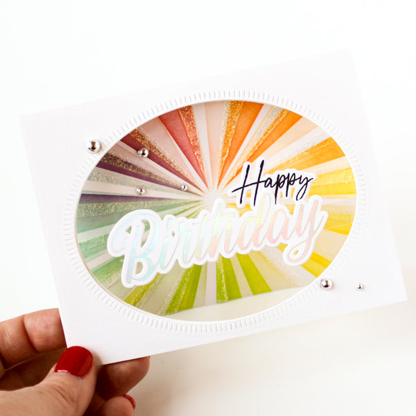 Celebrate with The Stamps of Life - Happy Birthday Sentiment Stamps