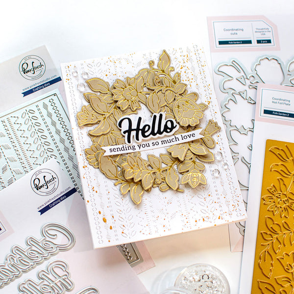 Essentials Glitter Cardstock: Aqua – Pinkfresh Studio