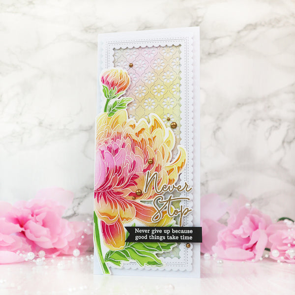 Stamp Album of Plum Orchid Bamboo and Chrysanthemum in Silk Version