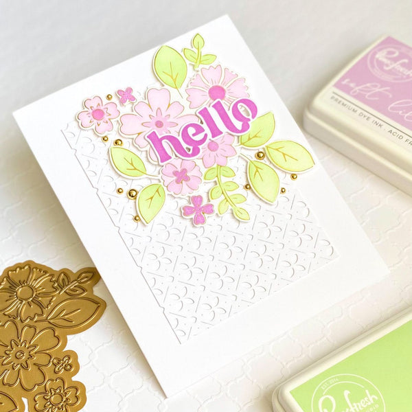 Simple Hello Cards  Kristina Pokazanieva – Pinkfresh Studio