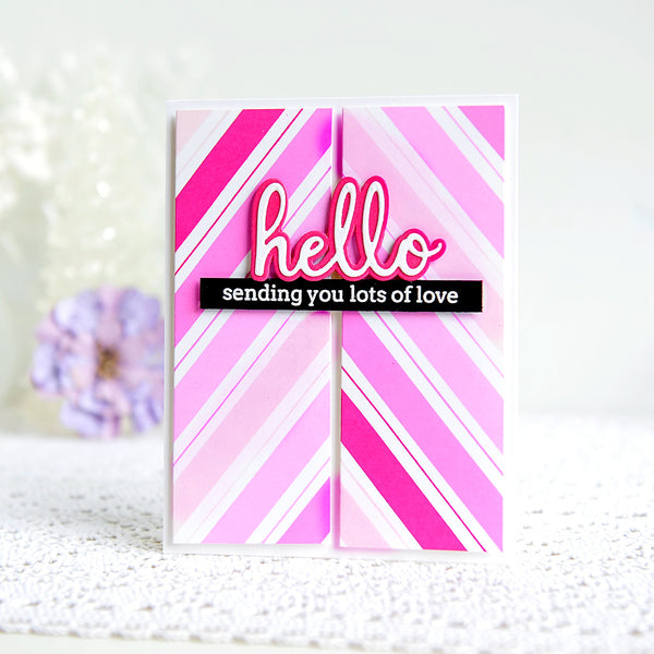 Simple Hello Cards  Kristina Pokazanieva – Pinkfresh Studio