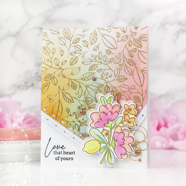 Citrus Bloom Stamp – Pinkfresh Studio