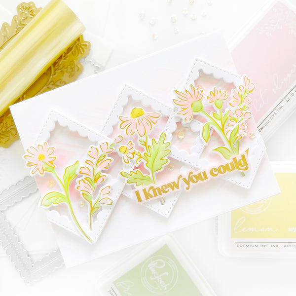 Floral Tea Kettle Cut File – Pinkfresh Studio