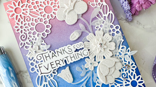 Hydrangea-Inspired Die Cuts with Emily!