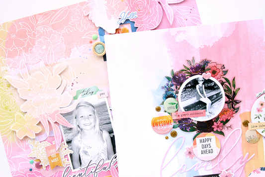 Just a Little Lovely Layouts | Ashley Horton