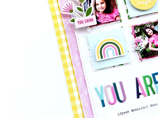 Scrapbook Inspiration with Noteworthy & Super Cool