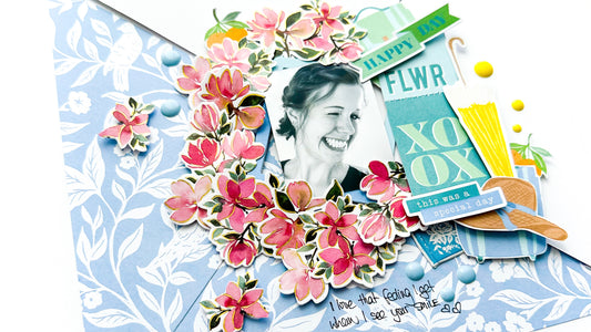 HAPPY DAY LAYOUT I KERSTIN SCHEIDLER