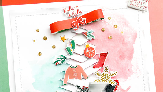 MERRY CHRISTMAS LAYOUT I KERSTIN SCHEIDLER