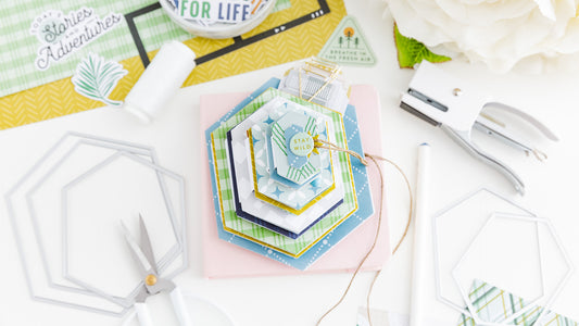 Hexagonal Pyramid Mini Album for my sweetheart  | Celes Gonzalo