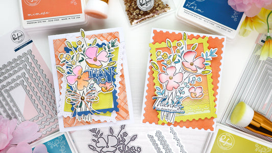 Playful Petals - Thank You Cards | TaeEun Yoo