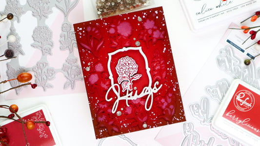 A Festive Card - Beautiful Botanicals Suite | TaeEun Yoo