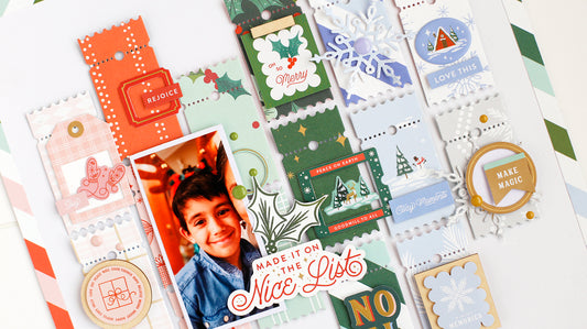 Christmas Ticket Layout | Eva Pizarro