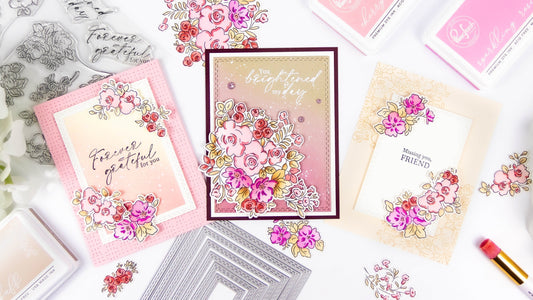 Three Easy and Elegant Designs with Blooming Grace | Rachel Alvarado