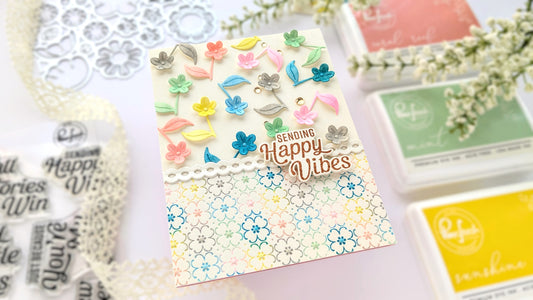 Sweet Flower Patterned Card | Anne Fiene