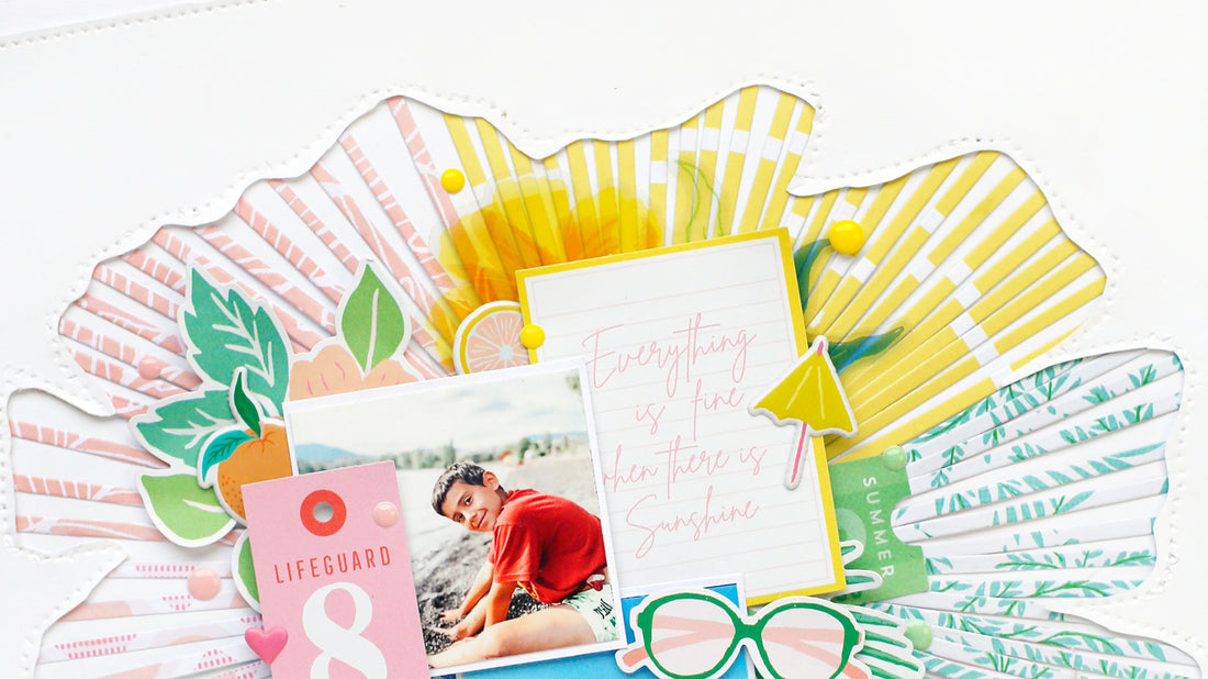 Sunburst Layout ft. Sunshine on My Mind | Eva Pizarro