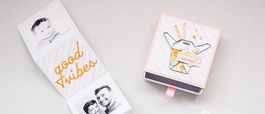 Father's Day Mini album using Keeping it real collection | Maribel Gómez