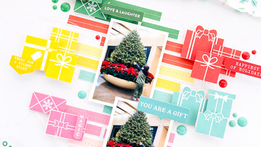 COLORFUL HOLIDAY LAYOUT | KARLLA DAUER