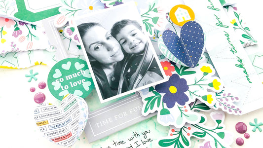 MAKE TIME FOR FUN LAYOUT | KARLLA DAUER