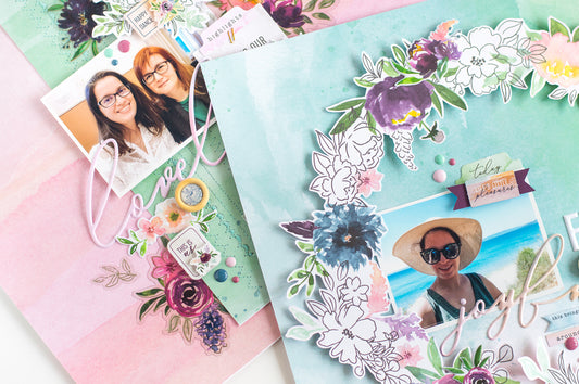 Just a Little Lovely Scrapbook Layouts I Flora Farkas