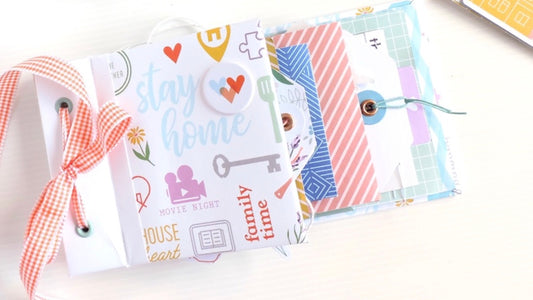 Mini album using Journaling Bits | Susi Becerra