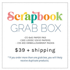 Scrapbook Grab Box