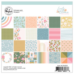 Lovely Blooms: 6 x 6 paper pack