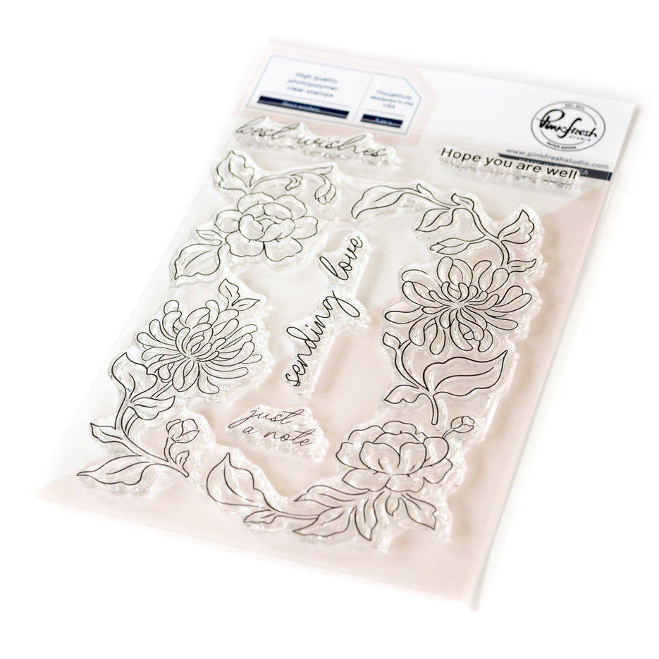 -Clear stamps with coordinated products – Pinkfresh Studio