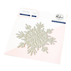 Radiating Snowflake press plate