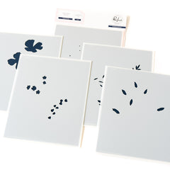 Playful Petals stencil