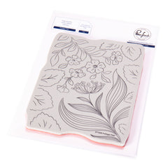 Foliage Flair cling stamp