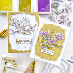 Kindness in Bloom stamp