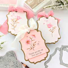 Print Shop: Modern Botanicals cling stamp