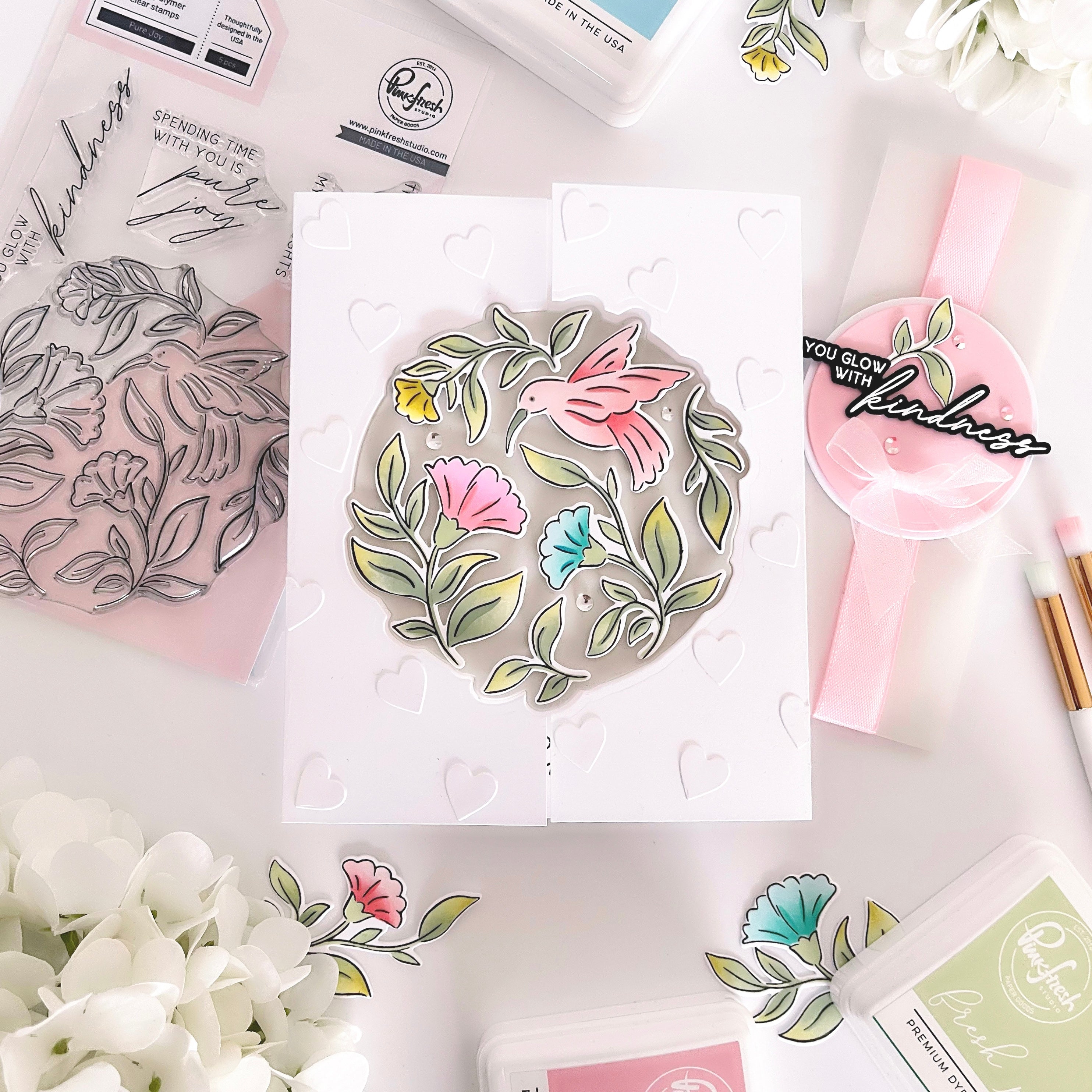 Pinkfresh Studio - Clear Stamps - Lantern Botanicals