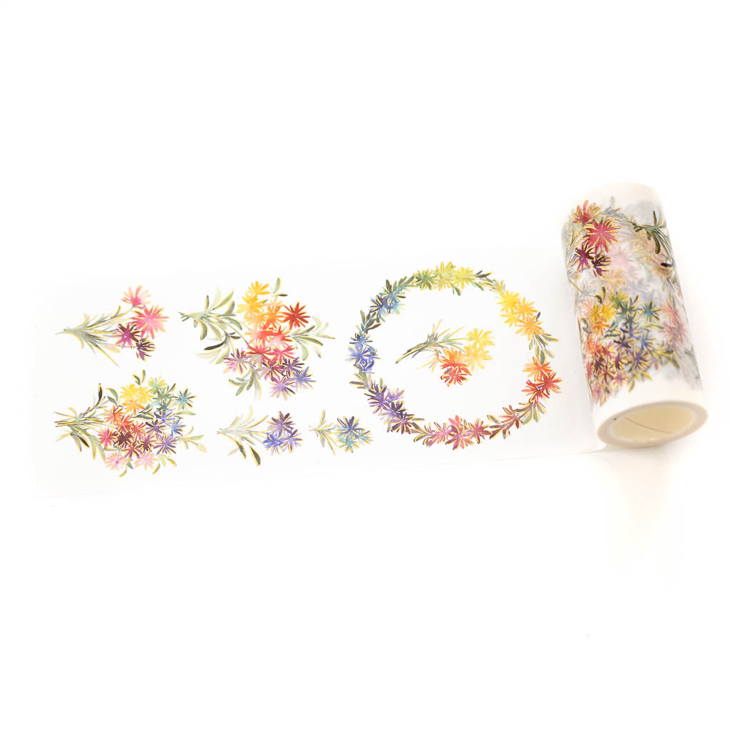 Pinkfresh Studio - Washi Tape - Rainbow Floral