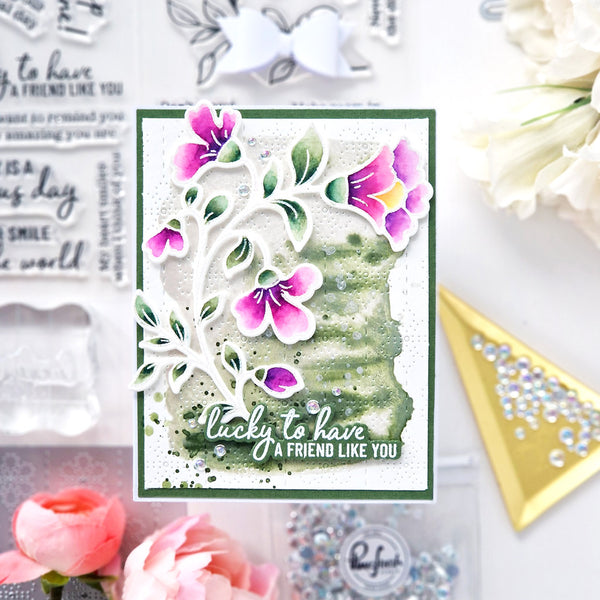 Floral Backdrop Coverplate die – Pinkfresh Studio